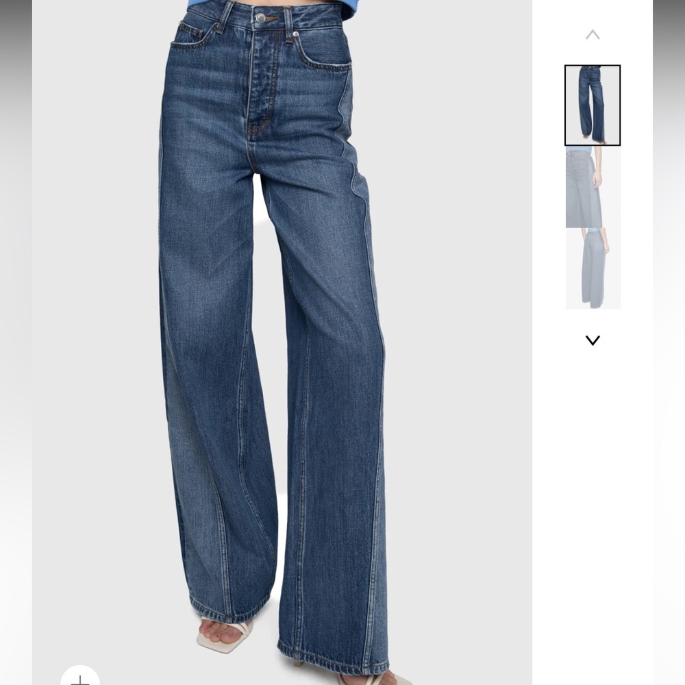 REBECCA MINKOFF  ‼️‼️ Thea Denim Wide Leg Pant